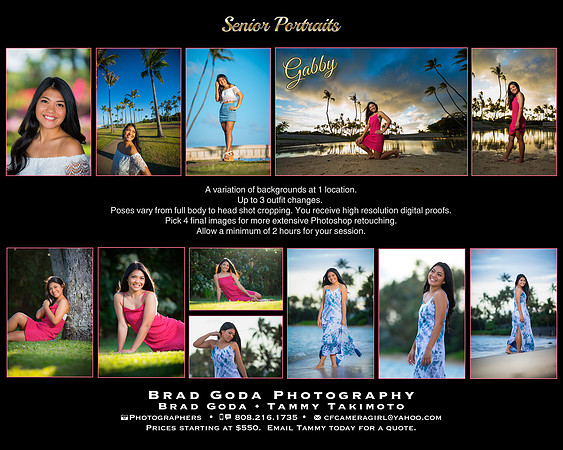 Sr. Portraits by Brad